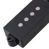 Yibuy PB Neck & JB Bridge Pickup Set, Black, for 4-String Bass