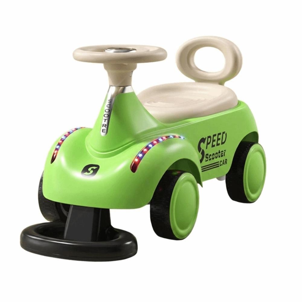 with Sweeping Ride on Car Peanut Shaped Sliding Walking Toy Kids Toddler Scooter Kids Ride on Car