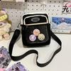 JIAERDI Harajuku Pink Itabag Messenger Bag Women Transparent Nylon Chic Casual Crossbody Bags Female JK Anime Pain Bag Aesthetic