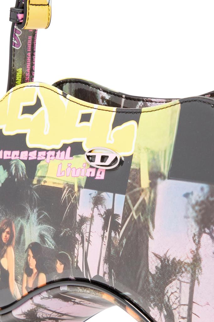 Сумка через плечо PLAY SHOULDER X09100P6019 UNI Черный x Слоновая кость H7296 [Дизель] Женская