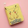 ПОСЛЕДНИЙ Кошелек Pokemon Японский Мультфильм Очаровательный Кошелек для Мелочи Вокруг Пикачу Кошельки Модный Кожаный Кошелек на Молнии Детский Подарок на День Рождения