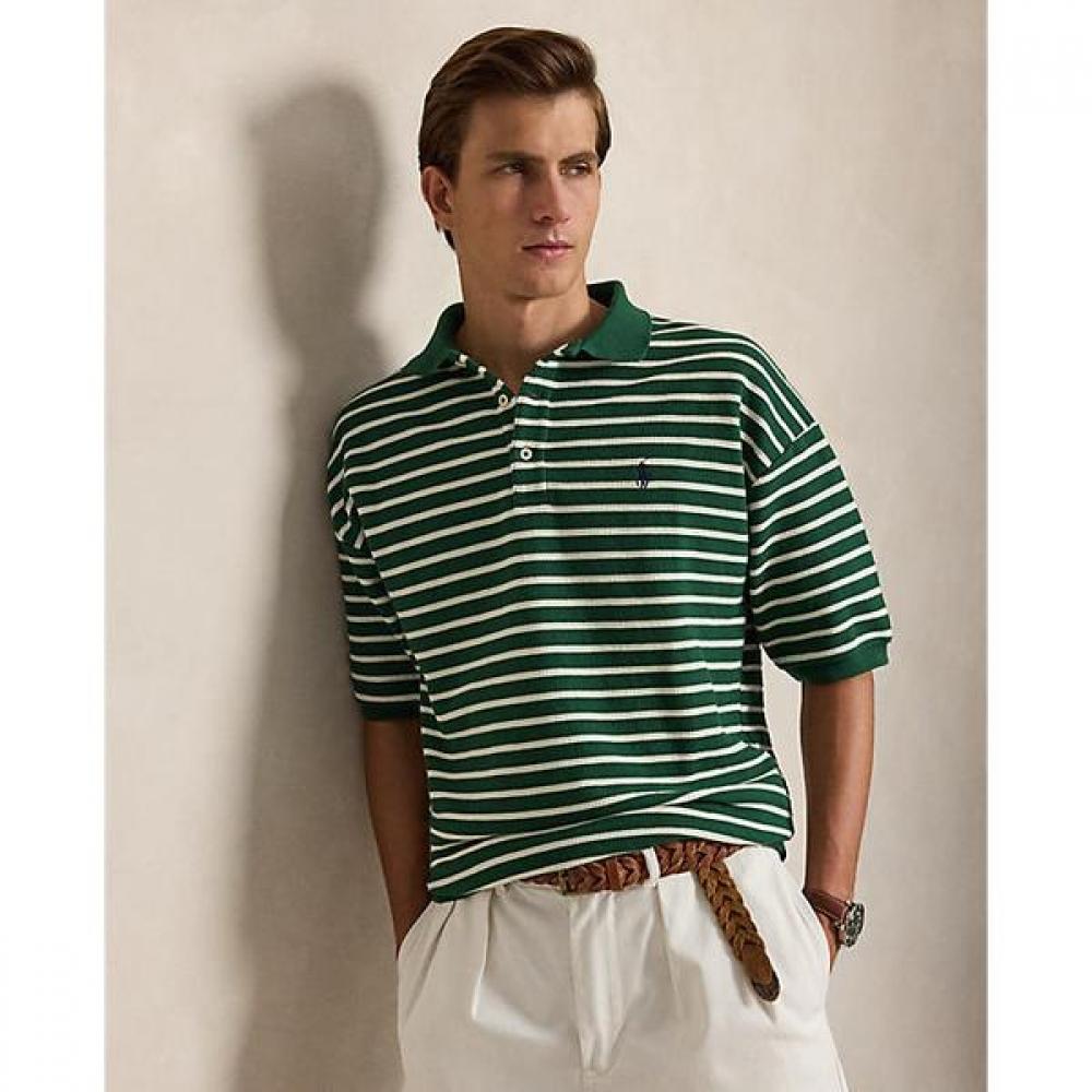 Polo Ralph Lauren Men S Relaxed Fit Stripe Texture Polo Shirt Mnpokni1n824139300
