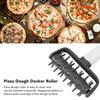 Food-Grade Dough Docker Roller Handheld Pizza Roller Spikes  Home Kitchen Bakery