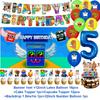 Steal n Catch The Brainrot Birthday Party Decorations Number Balloon Cake Topper Popular Game Background Party Supplies Kid Gift
