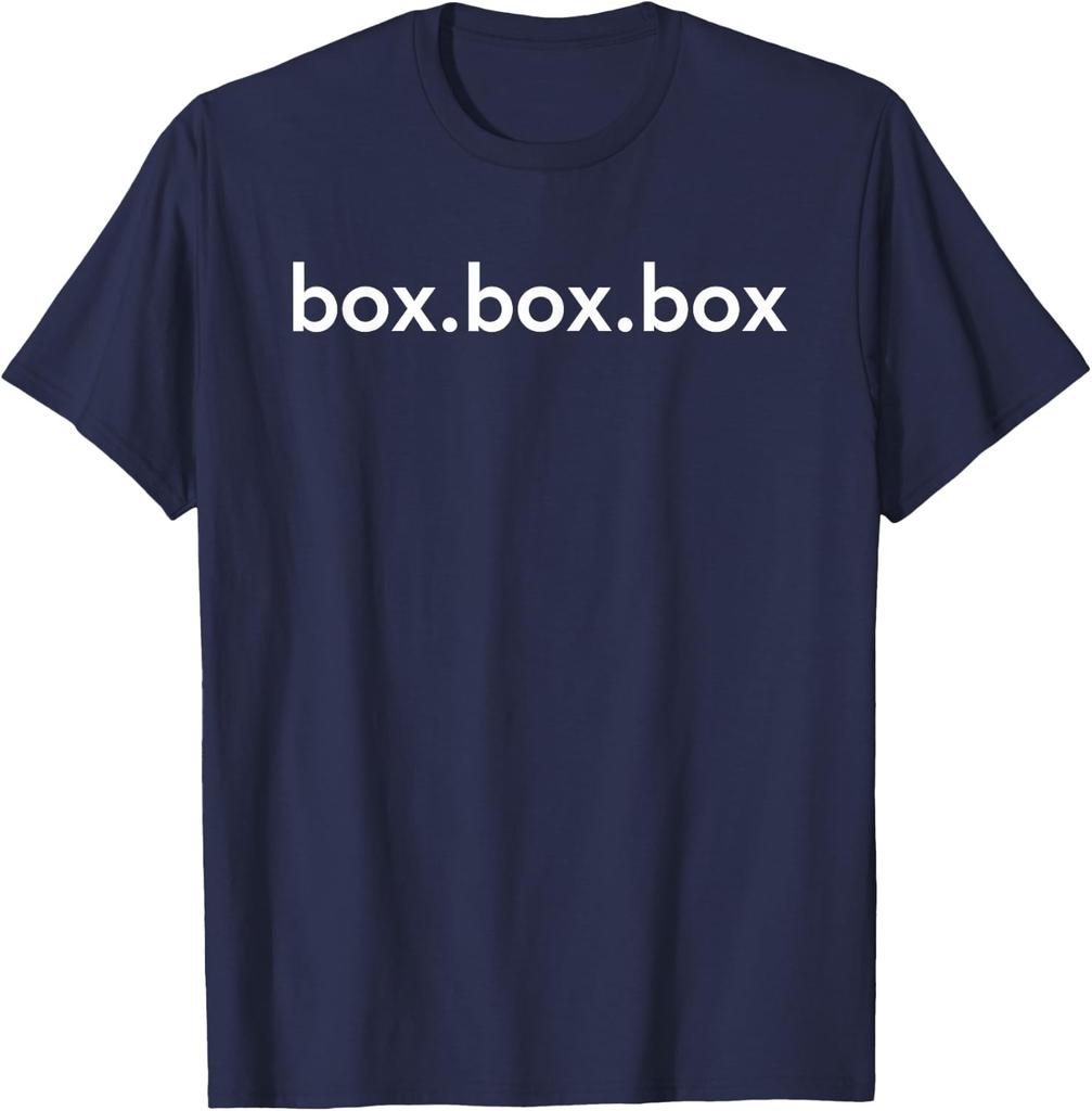 Box Box-Box Car Lovers Racing Merch Women Unisex T-Shirt