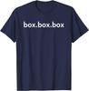 Box Box-Box Car Lovers Racing Merch Women Unisex T-Shirt
