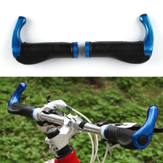 Эргономичный велосипедный горный велосипед противоскользящие ручки руля с замком