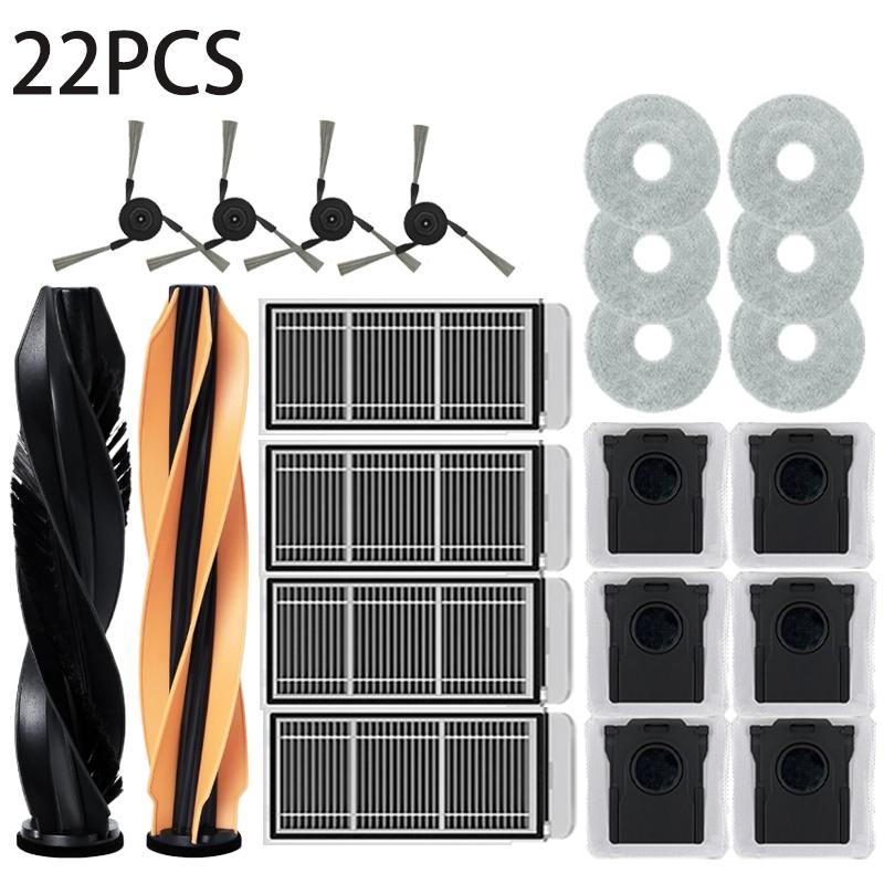 Для Dreame L40S Pro Ultra/L40s Ultra/X50 Ultra/X50 Master/L50 ProUltra Запчасти Основная щетка Фильтр Тряпка для швабры Мешок для пыли