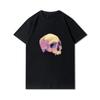 Plus Size 30 Patterns Cotton Harajuku Men T-Shirt Skull Print Tees Round Neck T Shirt Casual Tops