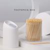 Toothpick Box Household Tooth Pick Holder Container Living Room Portable Storage Boxes Dispenser With About 280 Toothpicks