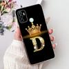 Для Oppo A53 Чехол CPH2127 CPH2131 Новый Корона Буквы Чехол Мягкий Силиконовый Чехол для Телефона Для Oppo A53s A 53 s OppoA53 Задняя Крышка Coque