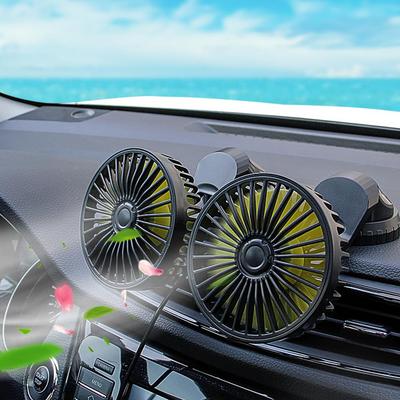 Raksonic Качественная версия Автомобильный вентилятор, Настольный вентилятор, Автомобильный вентилятор, 5 лопастей, Сильный воздушный поток, Угол