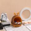 Elegant Deer-themed Desktop Storage Box for Office or Bedroom Decor