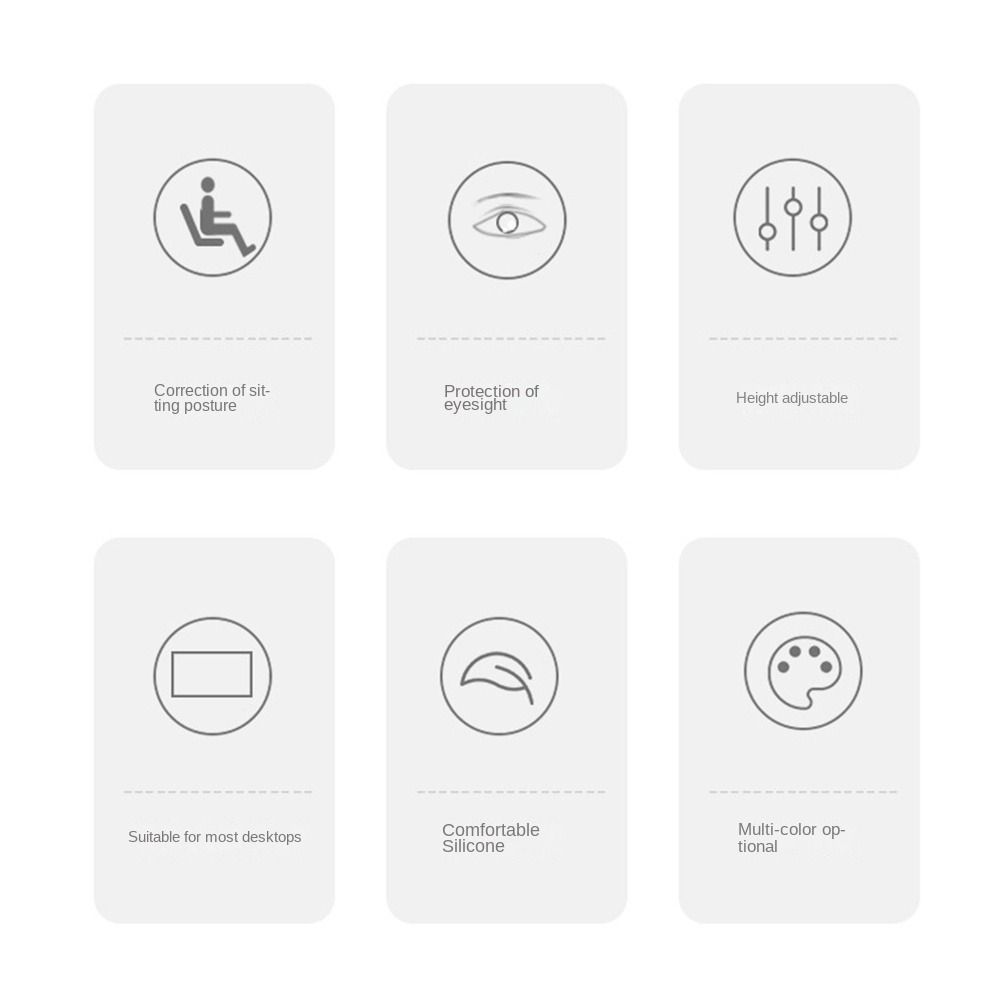 Регулируемая по высоте противогорбунная помощь при письме поддержка груди защита глаз устройство коррекции для детей