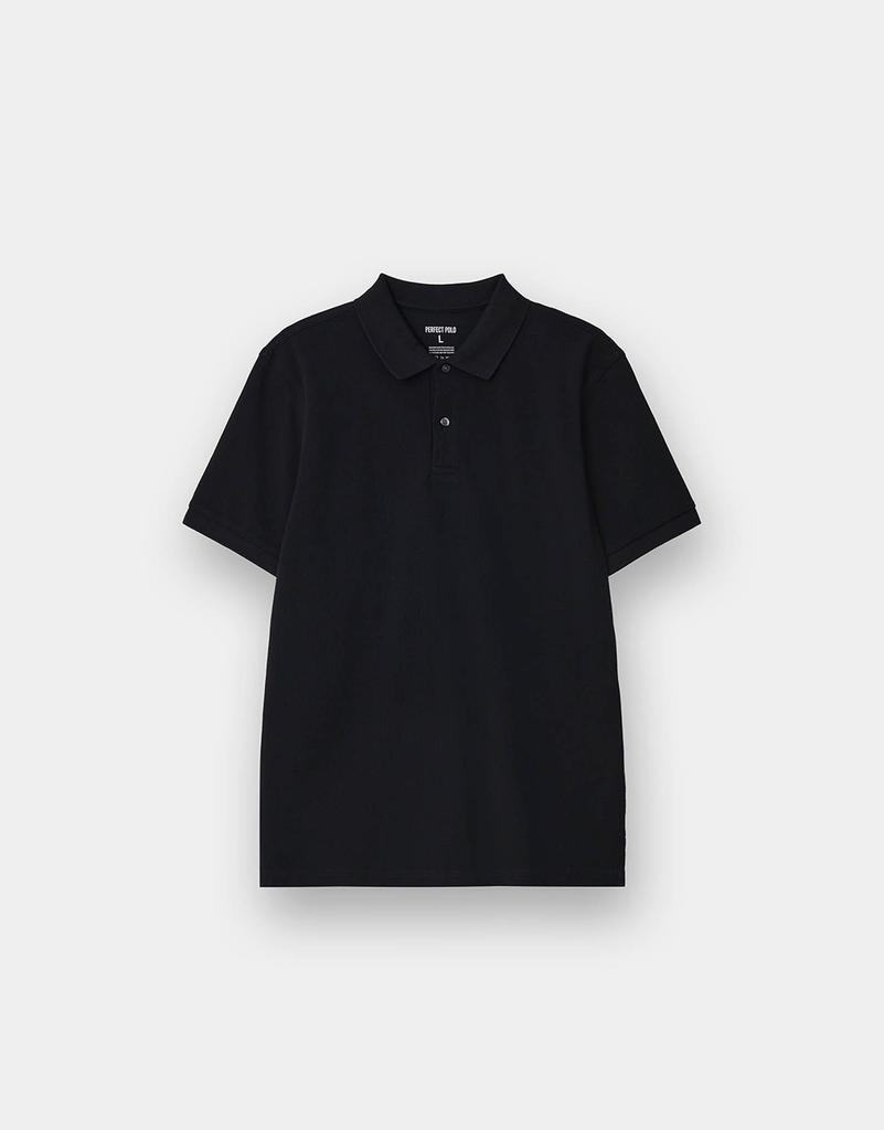 GIORDANO Футболка-поло с коротким рукавом и воротником из пике 016512 [24Цвета] (Тип)