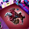 Manly Warringah Sea Eagles Print Rug, Washable Floor Carpet, For Entryway Dorm Laundry Room Office Study, Home Decor Birthday Christmas Gift