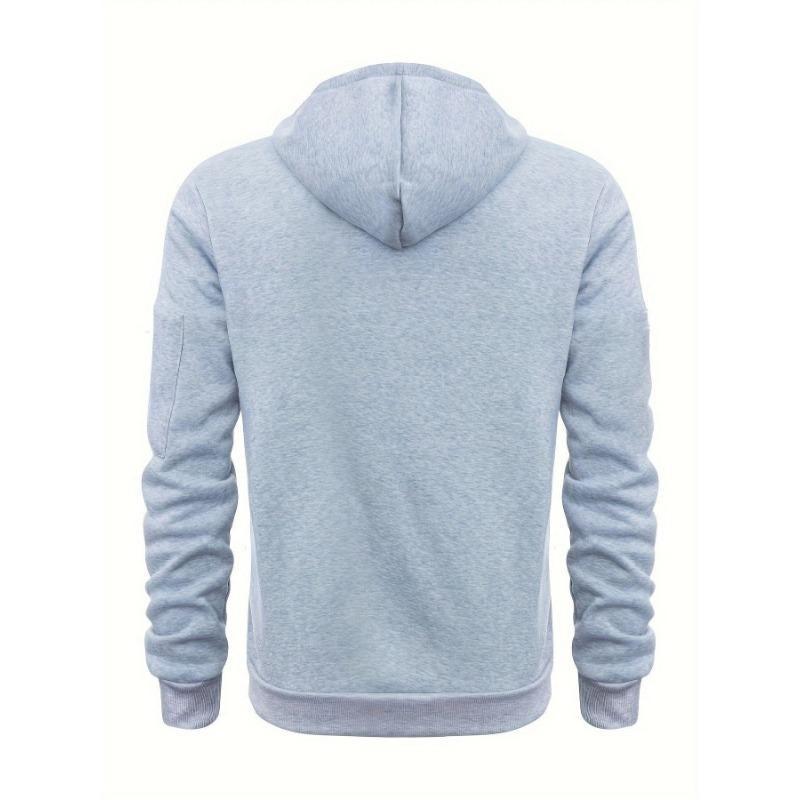 New Velvet Sweatshirt Sports Casual Zipper Hoodie Sweatshirt Jacket Tops In Autumn and Winter