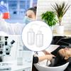 6 шт. Промывочная бутылка Пластиковая Безопасность Лабораторная Сжимаемая бутылка Прозрачная Сквозь-выдавливатель Сжимаемая Б
