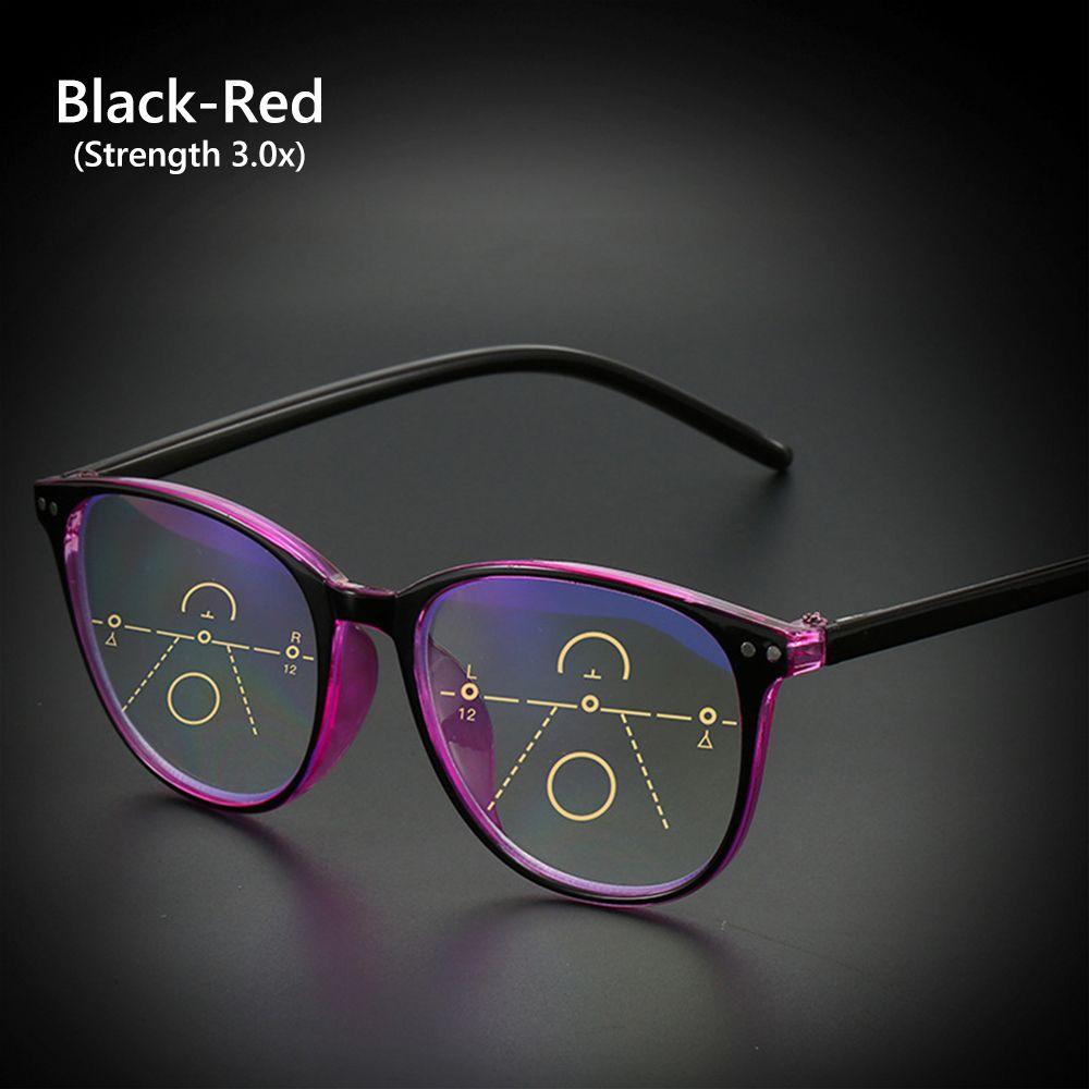 Multifocal Progressive Multifocus Reading Glasses Blue Light Blocking Glasses for Women & Men