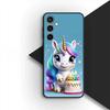 Чехол для телефона с мультяшным единорогом для Xiaomi Redmi 15 15C A3 A4 A5 9A 9C NFC Note 9 8 9T 8T Pro Защитный чехол