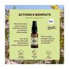 HUILE ESSENTIELLE - ESSENCE - FLEUR DE BACH Spray Peur de L'abandon Bio Biofloral - 20 ml