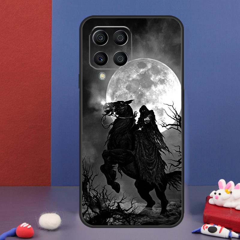 Death Grim Reaper Skull Case For Samsung Galaxy M31 M21 M11 M13 M54 M34 M14 M56 M36 M16 M53 M32 M52 M35 M55 M15 M06