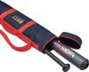 ZETT Youth Baseball Bat Case Navy x Red (2 Bats), BC922JA,