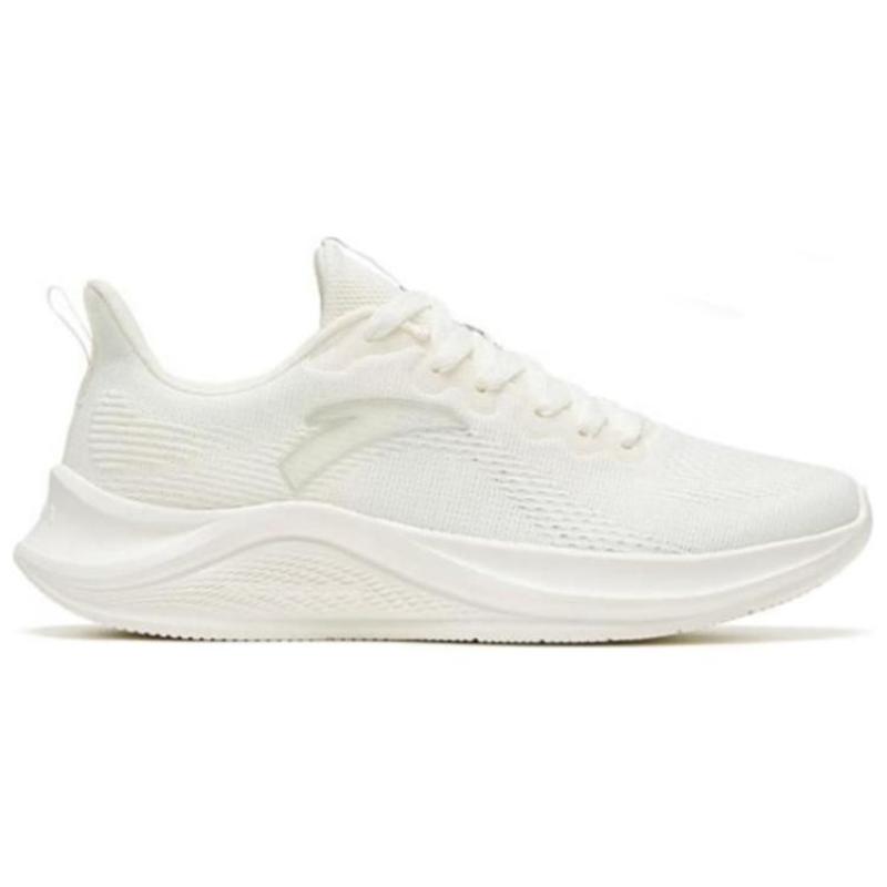 Anta Flyknit Амортизирующие Нескользящие Износостойкие Низкие Беговые Кроссовки Мужские Белые Кроссовки 912315582-2