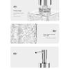Waterproof Shampoo Pump Bottle Rust Proof Soap Lotion Container Clear Soap Dispenser  Kitchen