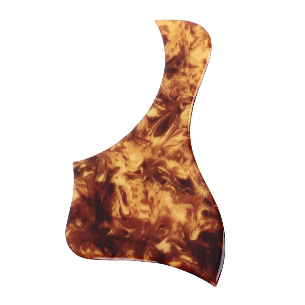 Thickened Guitar Pickguard Clear Amber Scratch Plate Acoustic Guitar Pickguard Acoustic Guitar