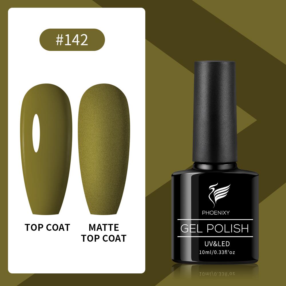 PHOENIXY 10 мл Гель-лак Полуперманентный Гель-лак Цвет Замачиваемый УФ LED Гель Материал для Нейл-арта