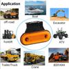 Waterproof Truck Warning Light LED Clearance Lamp Accessories Truck Side Marker Light