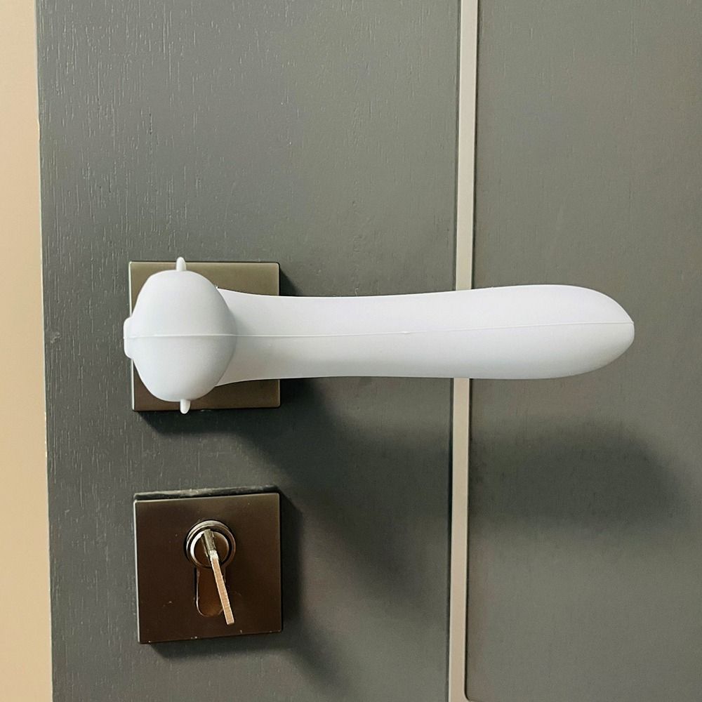 Противоударный чехол для дверной ручки, силиконовая защитная накладка, переносной чехол для дверной ручки, украшение для дома