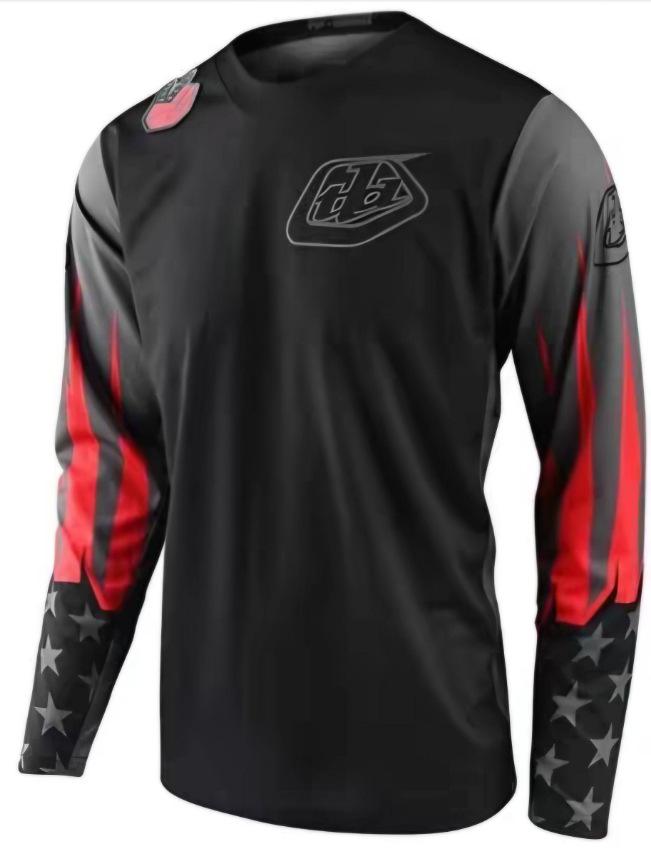 Quick-drying and breathable four-season universal downhill suit mountain bike cycling suit moisture-wicking off-road motorcycle racing suit street car