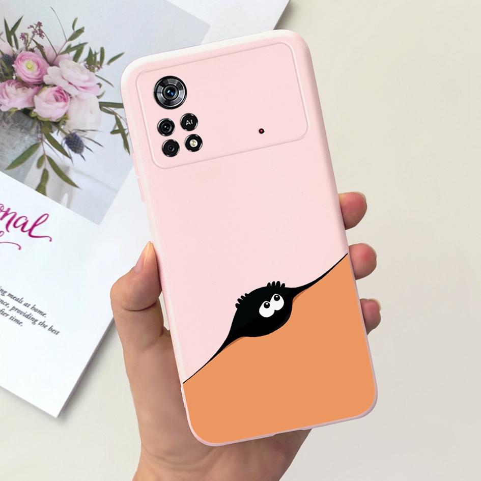 For Xiaomi Poco X4 Pro 5G Case Cute Astronaut Shockproof Silicone Soft Funda Phone Cover For Xiomi Poco X4 Pro Protective Bumper
