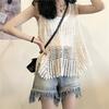 Women's Hollowed-Out Knit Vest - Summer 2025 Trendy French Design