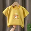 Summer Children's Clothing Cotton T-shirt Boys and Girls Casual Fashion Short Sleeved Baby Half Sleeved Top Kids Cotton T Shirts for Boy and Girls