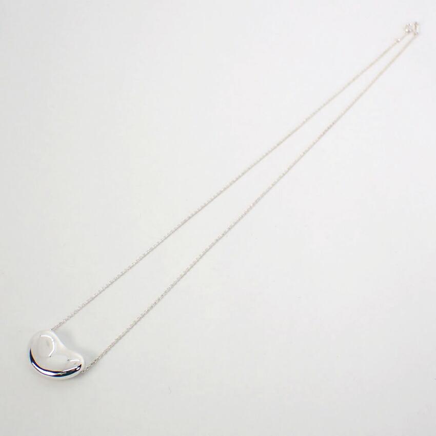 [Б/у] TIFFANY/Tiffany 925 кулон в виде боба/ожерелье/g462-94