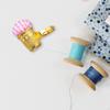 , Finger, Metal, Needle Holder, Holder for Embroidery Sewing Tools