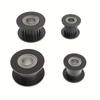 Aluminum Drive Idler Pulley 2GT Synchronous Wheel 20 Teeth H-shaped Belt Pulley 10MM Bandwidth 3D Printer Parts 2 Pcs Set