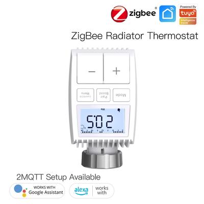 Радиаторный термостат ZigBee, регулятор температуры нагрева, датчик температуры ZigBee 3.0 TRV