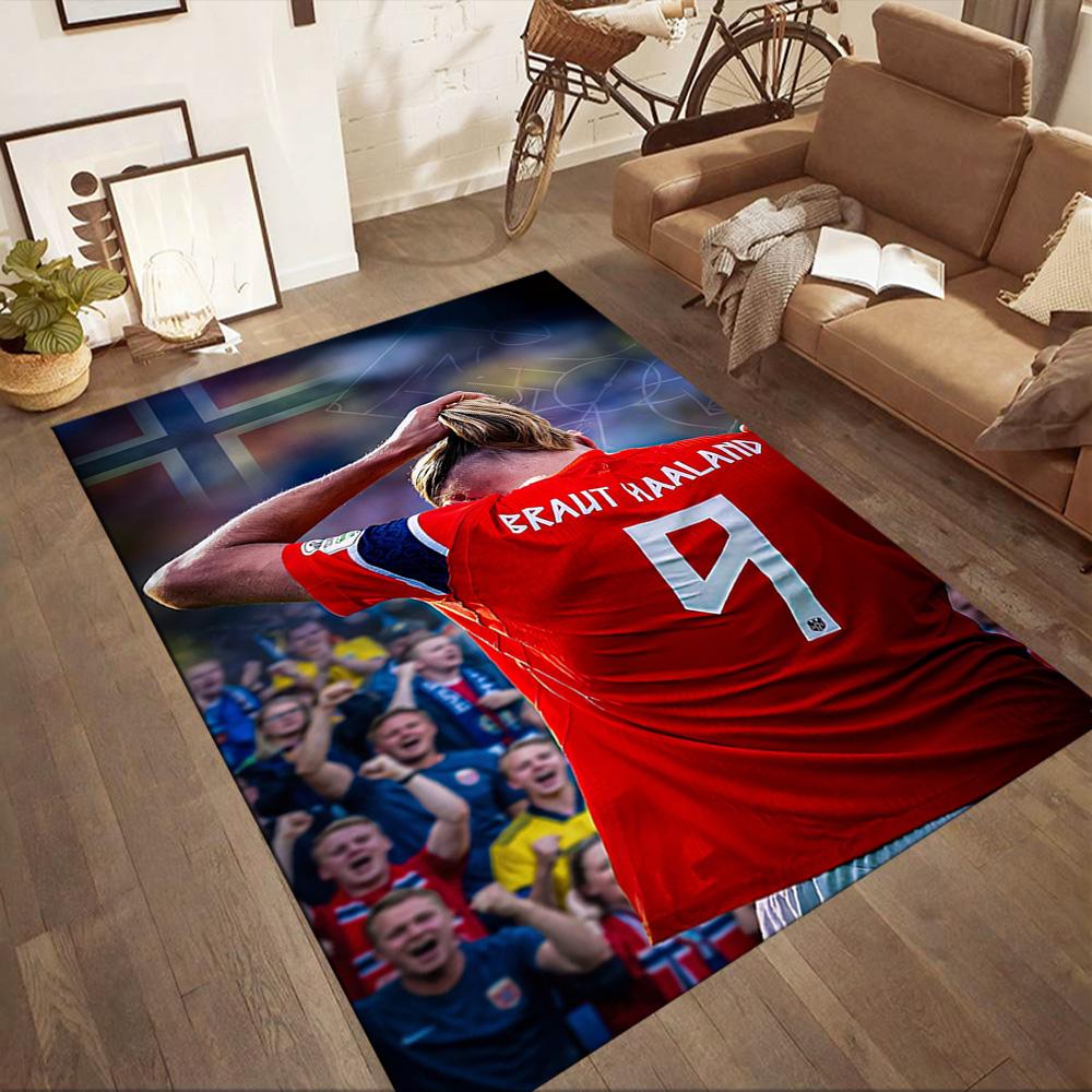 Haaland 162 Floor Mat Design for Kitchen Playrooms Dormitory Foyer Antislip Carpet Decorate Offices Perfect Birthday/Christmas Gift Idea
