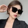 Новые модные солнцезащитные очки с декором «рисовый гвоздь» для женщин, квадратные солнцезащитные очки от интернет-знаменитостей, мужские трендовые уличные солнцезащитные очки