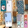 Милый чехол-пингвин для Samsung Galaxy A14 A34 A54 A52S A12 A22 A32 A52 A72 A13 A33 A53 A73 A31 A51 A71