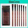 Shadow Eye Brushes Makeup 7pcs Set Natural Horse Hair Cosmetics Brushes Blending Smudge Shader Brush Makeup Tool