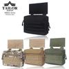 TAILOR JAPAN Drop Hanger Pouch, Chest Rig Pouch, Expandable Pouch, Velcro Pouch, Tactical Pouch, EDC Pouch, 1000D (Black)