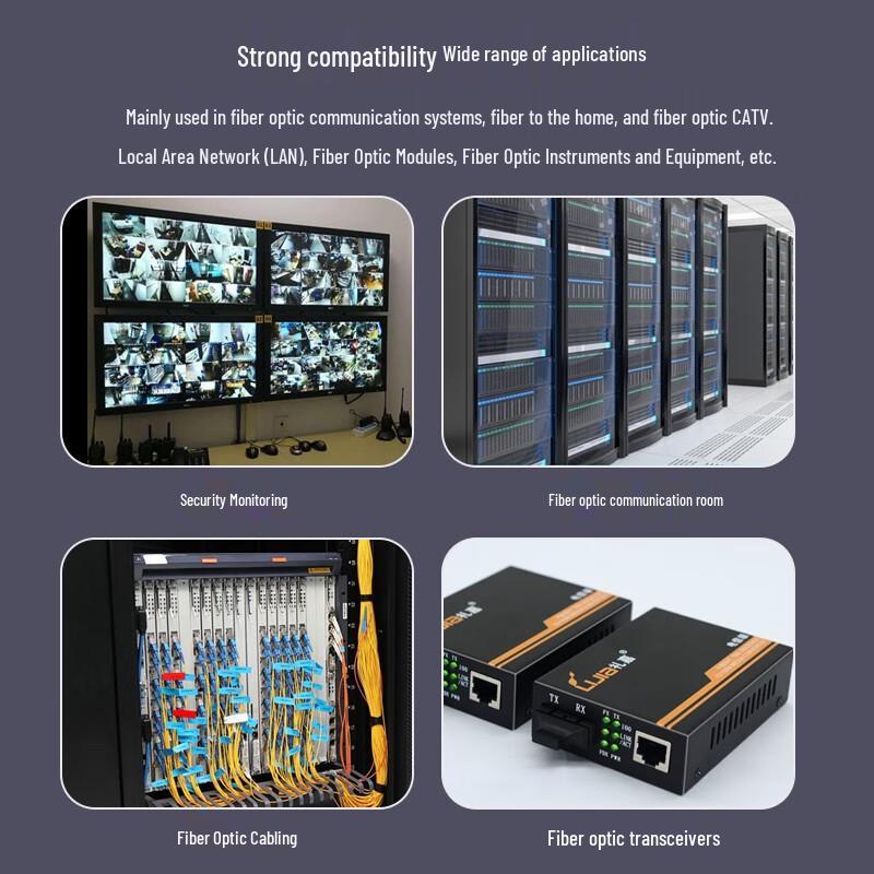Telecom-Grade Multi-Mode Fiber Optic Patch Cable