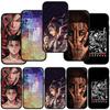Для iPhone 17 16 15 Xiaomi Poco F7 F8 X7 X6 C85 C75 C71 M8 Redmi Note 14 13 12 Pro Max 14C 13C 15C A3 A4 Чехол для телефона Аниме Атака Титанов Леви Обложка