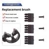3Pcs Archery Bow Brush Plastic Arrow Rest Replacement Brush Archery Accessories Bow Supplies