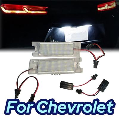 2 шт. светодиодные фонари номерного знака для Chevrolet Malibu 13-15 Camaro 14-20 Chevrolet Volt 11-19 Cruze Hatchback фонари номерного знака